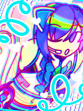 (Fanart) Cyber Cat Kaito